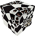 V-CUBE Chessboard Illusion