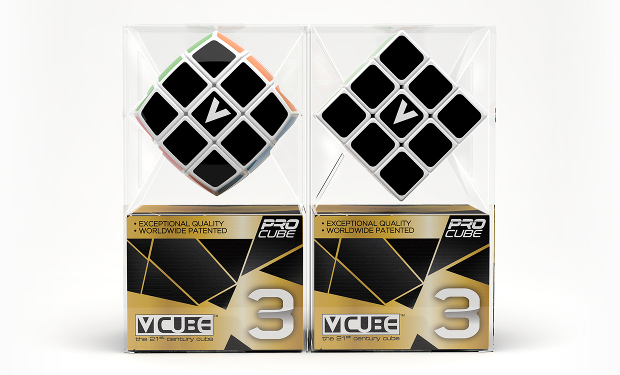 V-CUBE™ 3 the CleVer Cube - V-Classics Three layered 3x3x3 smooth rotation Cube