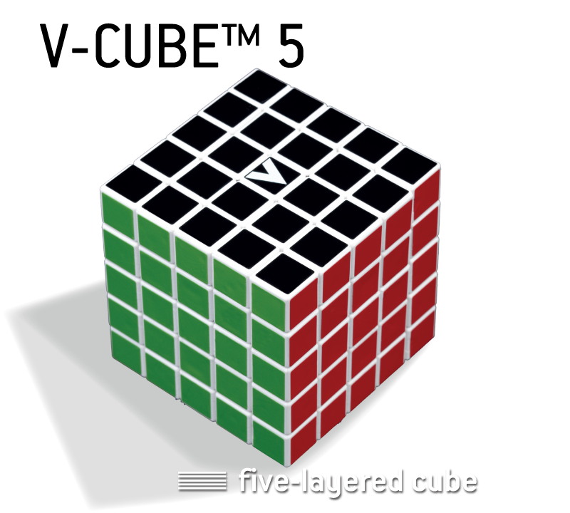 V-CUBE™ 5 is the sturdiest five-layered cube available in the market - V-Classics  Five-Layered 5x5x5 smooth rotation Cube - V-Classics  Five-Layered 5x5x5 smooth rotation Cube