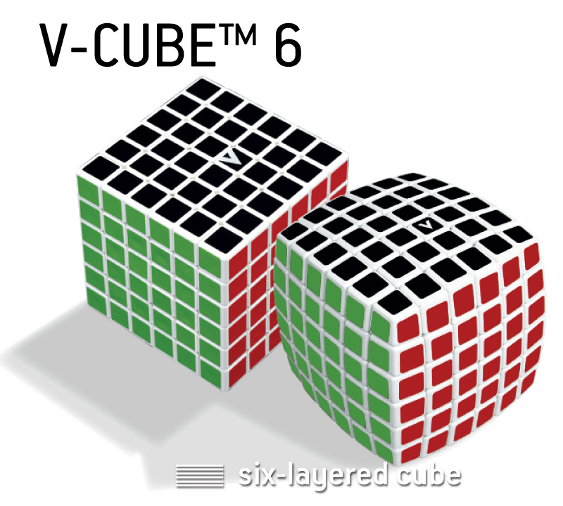 Previamente invadir Segundo grado V-CUBE™ 6 - V-Classics Six-Layered 6x6x6 smooth rotation Cube