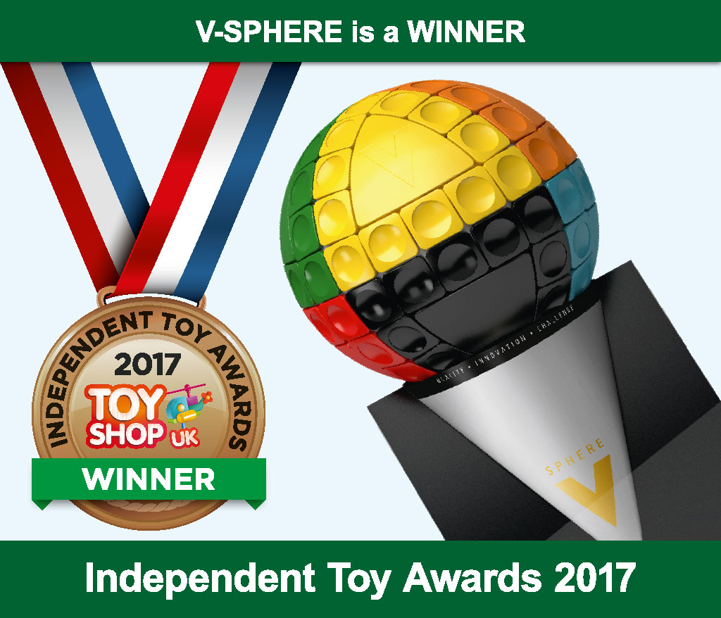 V-Sphere™ 2017 Independent Toy award