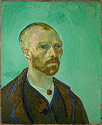 Vincent Van Gogh, Self-Portrait dedicated to Gauguin, 1888
