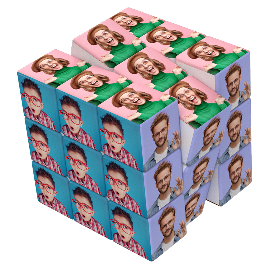 Create your Custom V Cube add your IMAGE or ART on each separate cubie