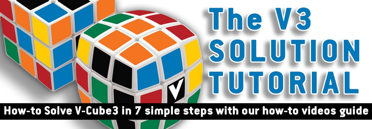 How to Solve the V-Cube 3 - Official Tutorial