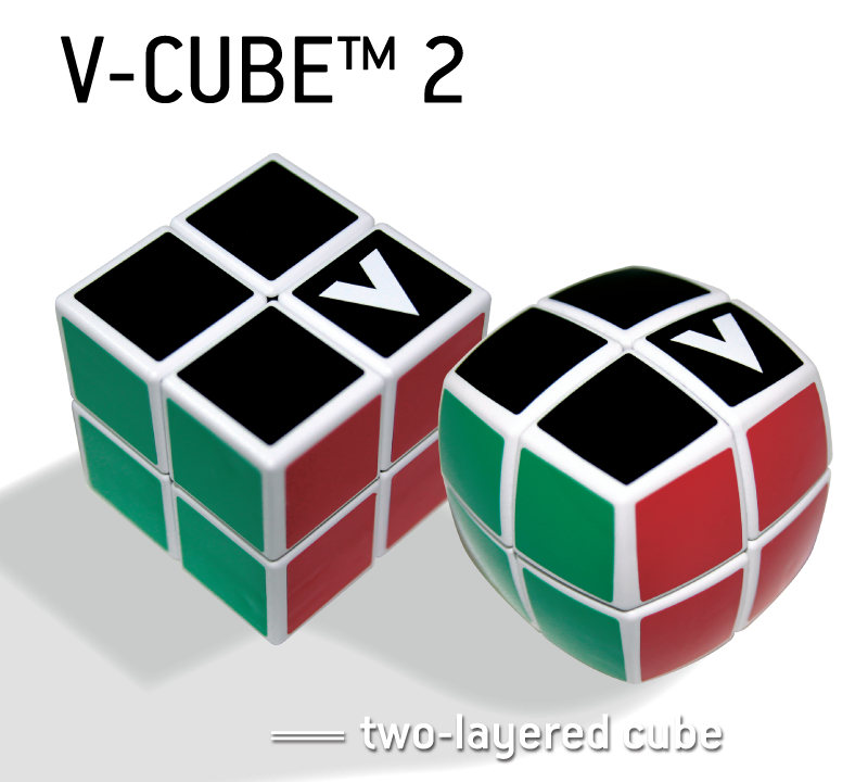 V-CUBE™ 2 - V-Classics  Two-Layered 2x2x2 smooth rotation Cube